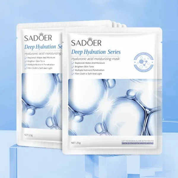 2 Pcs Skin Care Moisturizing Face Masks Collagen Whitening Vitamin C Hydrated Sh