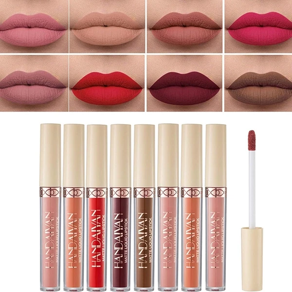 Waterproof Long Lasting Matte Lip Care Luxury Non-Smudge Women Lipstick-12