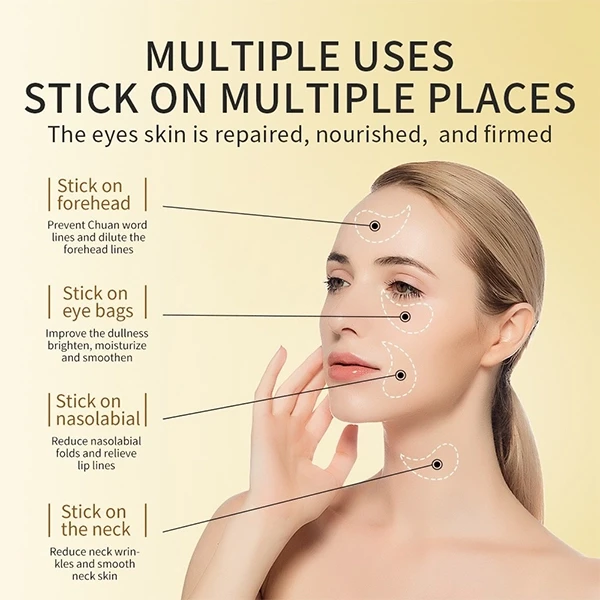 30 Pairs Anti Dark Circles Eye Patches Set Anti-Aging Highly Moisturizing Soft E