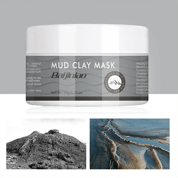 Washable Cleansing Smooth Gentle On Skin Film Peel Off Face Mud Mask For Skin