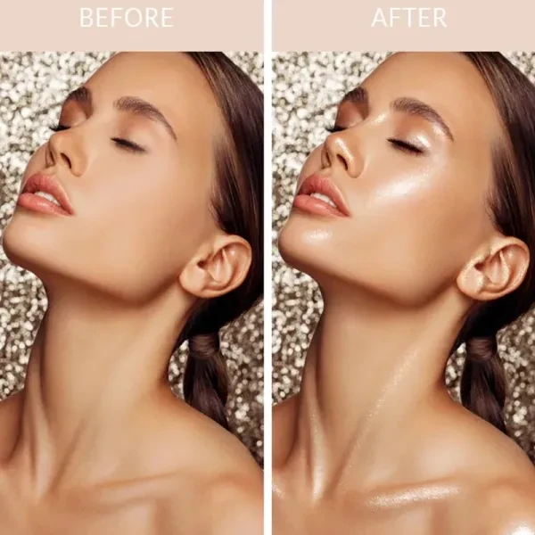 2 Pieces Makeup Contouring Brightening Shimmer Sticks High Gloss Women's Highlig