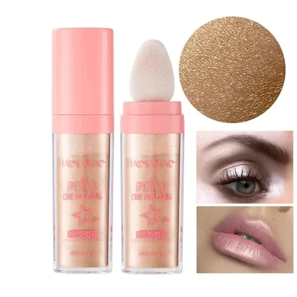 Face Makeup Blush Sparkle & Shine Highlighting Sponge - Natural Glow Radiant Che