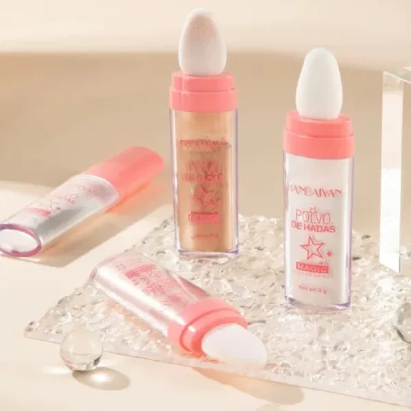 Face Makeup Blush Sparkle & Shine Highlighting Sponge - Natural Glow Radiant Che