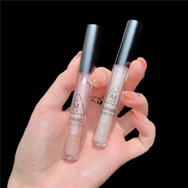 Glitter Liquid Eyeshadow Stick Water proof Long Lasting Shiny Gloss Liquid Eyesh
