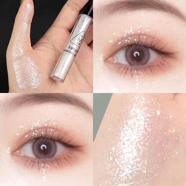 Glitter Liquid Eyeshadow Stick Water proof Long Lasting Shiny Gloss Liquid Eyesh