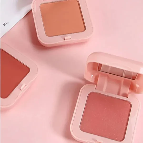 Monochrome Blush Palette Brightening Facial Beauty Make Blusher Long Lasting Blu