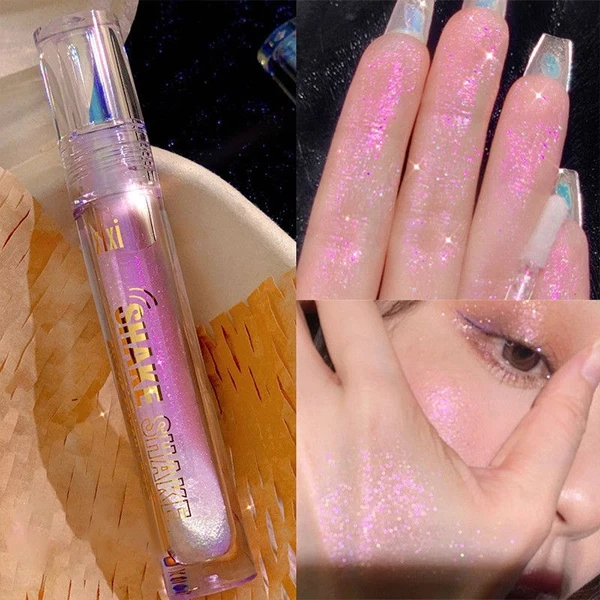Water-Resistant Glitter Eyeshadow Stick Long-Lasting & Shiny