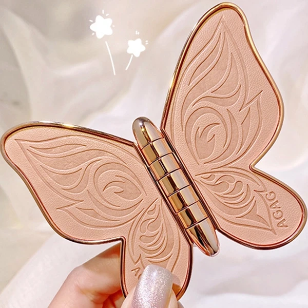 Shimmering Butterfly 6-Color Eyeshadow Palette - Matte & Shiny Finish