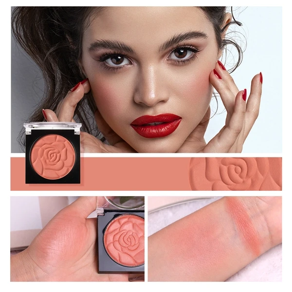 Radiant Glow Matte Blush - Orange Shade (Women's)