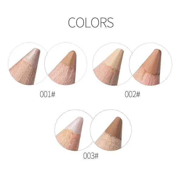 Contour 2-1 Face Glow Wooden Highlighter Pencil Face Makeup - 02