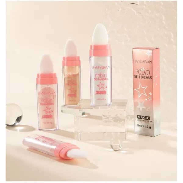 Radiant Cheek Glitter Blusher Shiner Women Face Makeup Blush