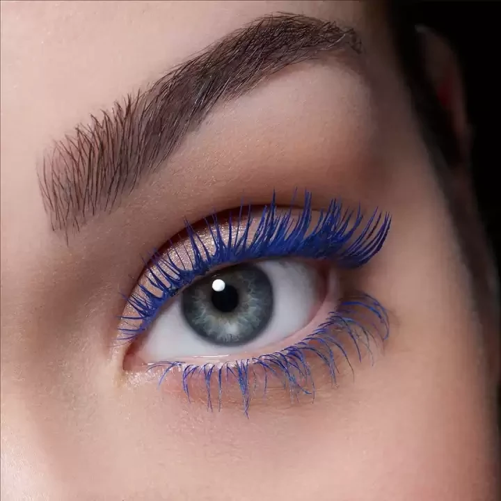Blue Waterproof Mascara | Full Coverage Thickening & Lengthening Sweat-Proof & Q