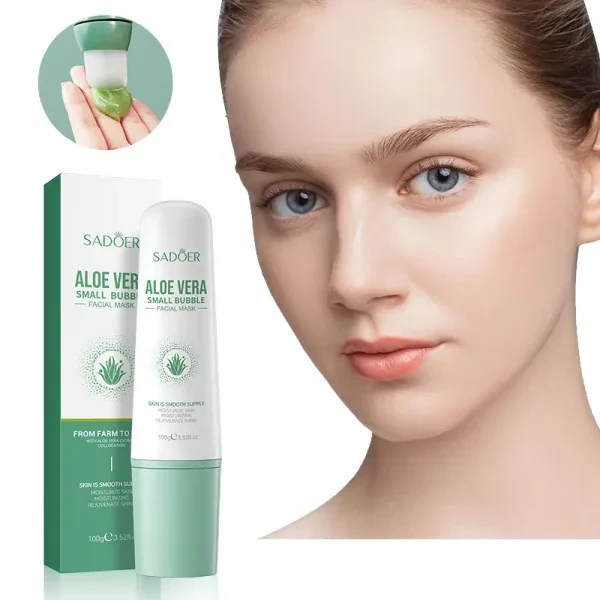 Aloe Vera Bubble Facial Mask - Cleansing & Revitalizing - 100g
