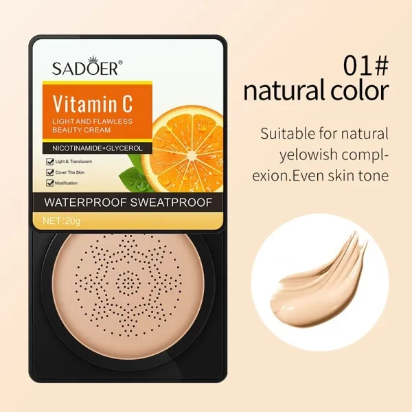 BB Vitamin C Air Cushion Cream Foundation - 20g
