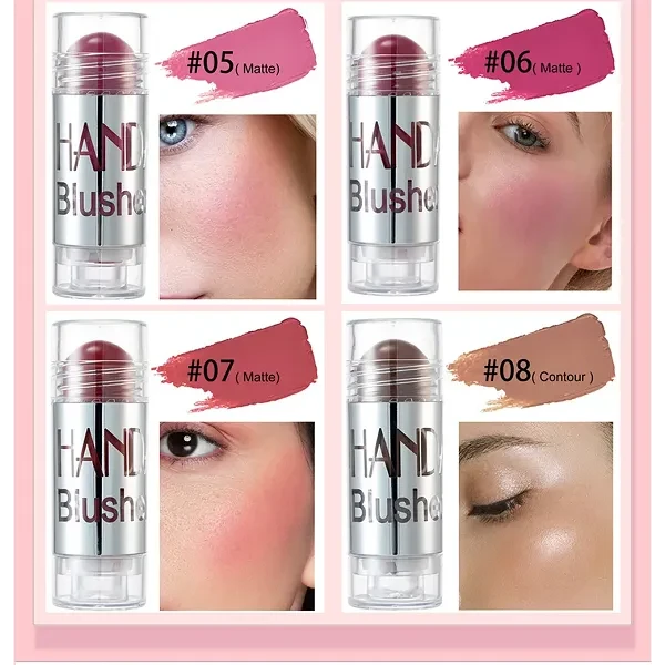 Radiance Enhancer Shimmer Makeup Natural Blush Stick