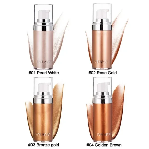 Golden Goddess Glitter Cream Highlighter (Waterproof) - Women's Makeup