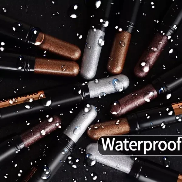 Glitter Eyeshadow Pencil for Sparkling Eyes - 24hr Waterproof - Full Coverage