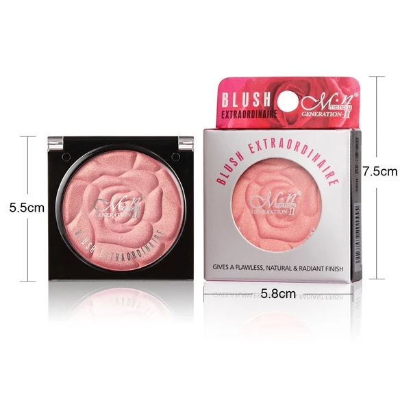 Pearlescent Matte Blush Palette - 14