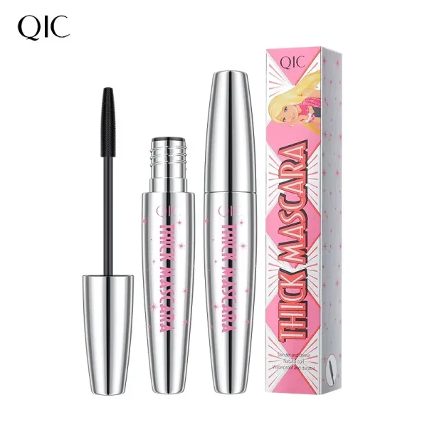 Eyelash Mascara Long Curly Thick Waterproof Natural Black Volume Length Smudge P