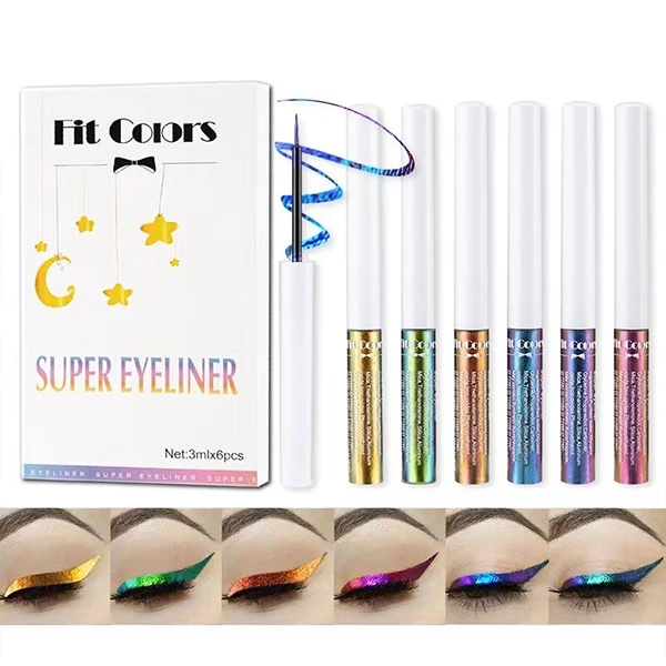 Vibrant Multi Color Eye Liner Set - Long Lasting & Glamorous