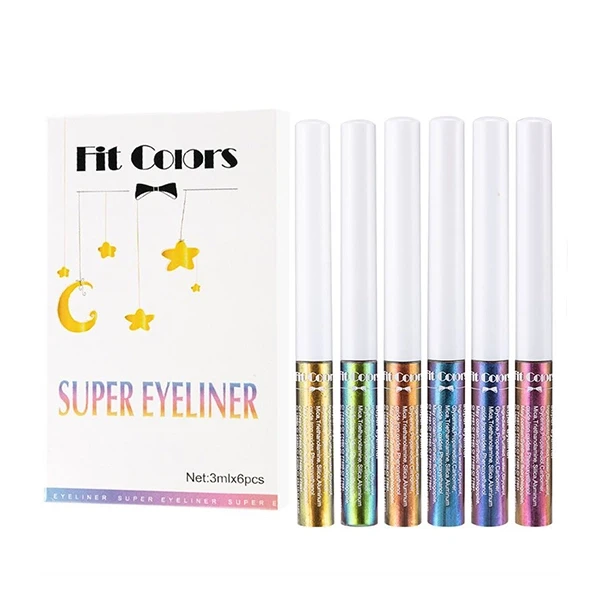 Vibrant Multi Color Eye Liner Set - Long Lasting & Glamorous