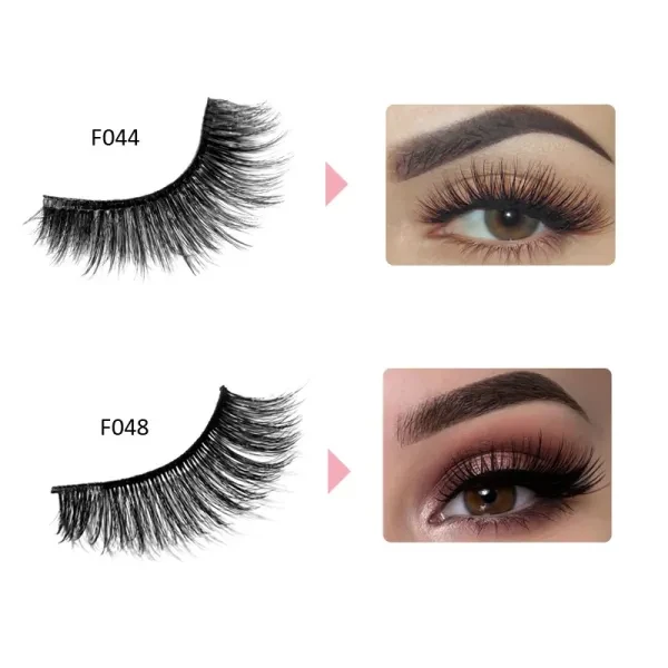 Flawless Natural Black Full Coverage Eye Lashes for Stunning Eyes