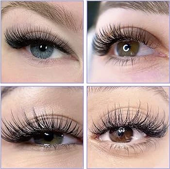 Black Natural Look Full Coverage Fake Eye Lashes