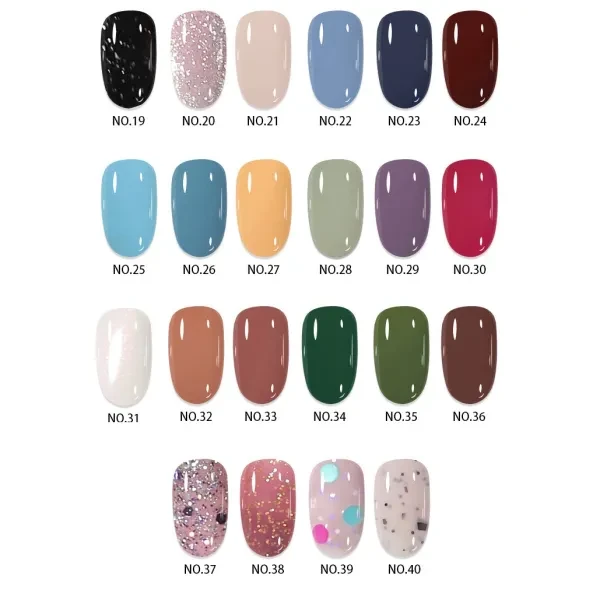 Party-Ready Nail Polish - Quick Dry Waterproof Long Lasting (10 ML)