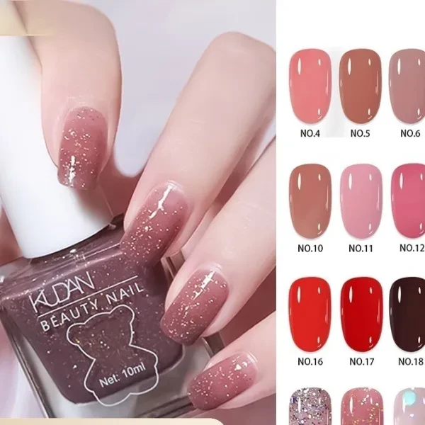 Party-Ready Nail Polish - Quick Dry Waterproof Long Lasting (10 ML)