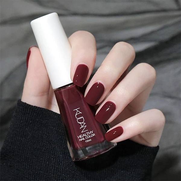 Red Peelable Nail Polish - Fast Drying Pro Women's Nail Art Supplies