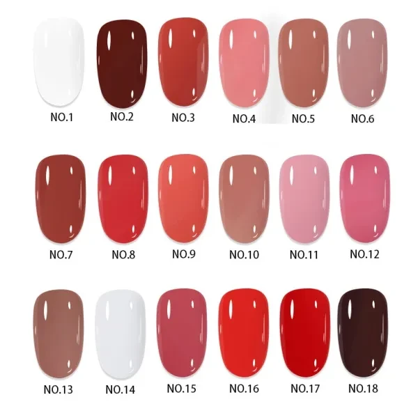 Red Peelable Nail Polish - Fast Drying Pro Women's Nail Art Supplies