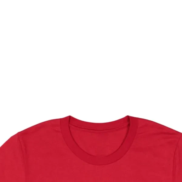 Valentine's Day Red T-Shirt Letter Printed Short Sleeves Men Tee