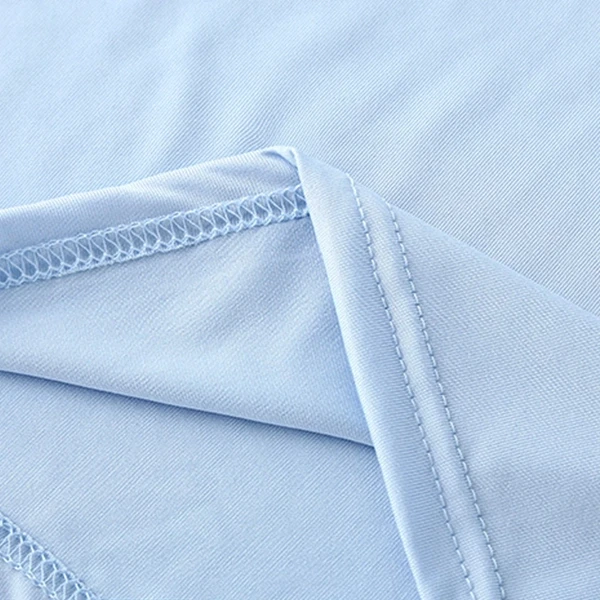 Navy Stretch V Neck T-Shirt for Men - Comfortable & Stylish Top