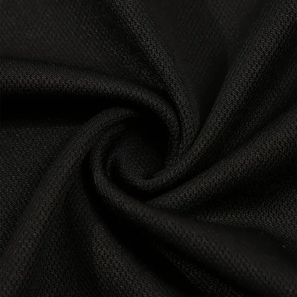 Premium Quality Two Tone Men Polo Shirt Button Closure Collar Neck Plaid Short S