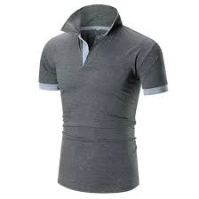 2pcs Polo Shirts Men's Casual Slim Fit Cotton Sport Tops