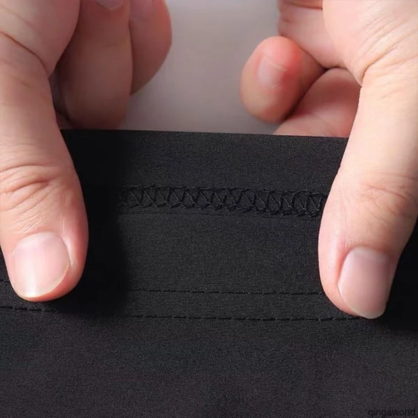 Stylish Men's Striped Elastic Waist Shorts - Cool & Breathable Summer Fashion