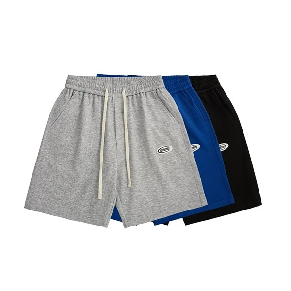 Black Loose Shorts - Men's Summer Casual Quick-Drying Pants with Pockets