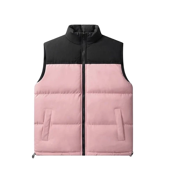 Winter Style Sleeveless Quilted Puffer Jacket - Men's Warm Windbreaker Coat