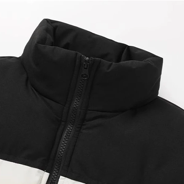 Dual Tone Quilted Sleeveless Men's Winter Jacket - Stylish & Warm Coat