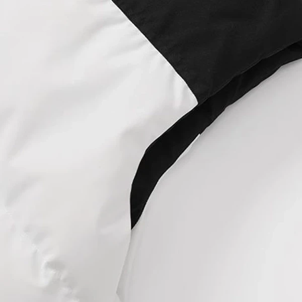 Men's Sleeveless Quilted Winter Jacket Dual Tone Zipper Design