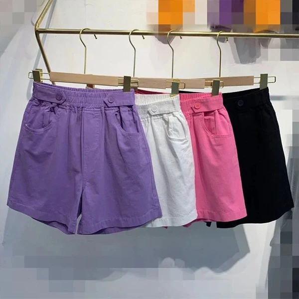 Comfy Pink Denim Shorts - All-Seasons Casual Chic