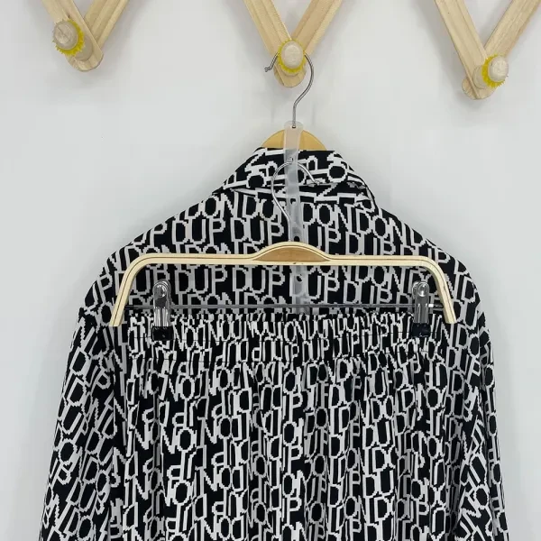 2 Pcs Women Long Sleeve Dress Round Neck with Bottom Maxi Dress Girls Casual Par