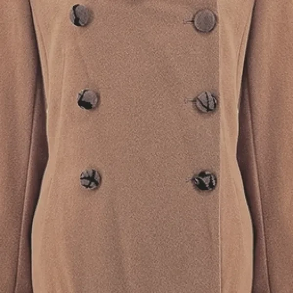 Button-Up Winter Coat Full Sleeves Jacket