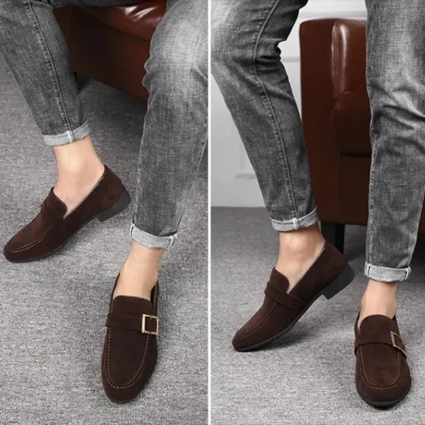 Premium Luxury Suede Loafers for Men - Perfect for Office/Weddings