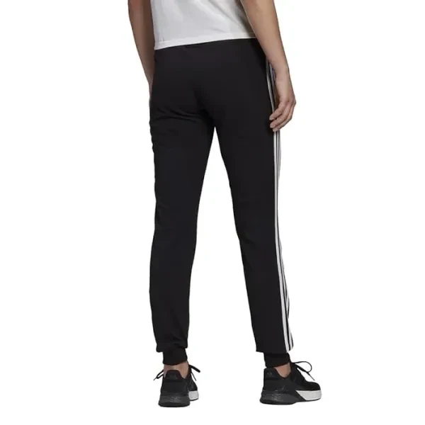 Drawstring Closure Comfortable Sports Trouser, Breathable 3 Stripes Gym Running