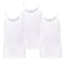 Lux Girls T-Shirt with Short Sleeve and Combed Cotton Material White Color- 9-10