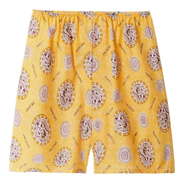 Men's Printed Letter Shorts Comfortable & Breathable All-Season Boxers