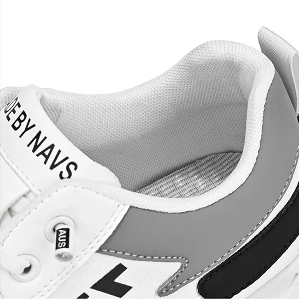 Letters Pattern Premium Quality Men Sneakers Lace Up Almond Toe Soft Sole Walkin