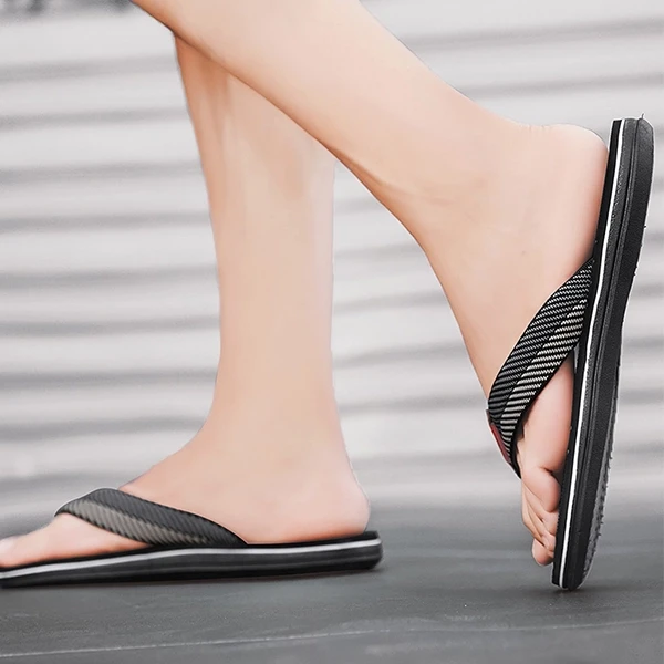 Lightweight Letters Pattern Men Casual Flip Flops Toe Thong Fashion Summer Casua