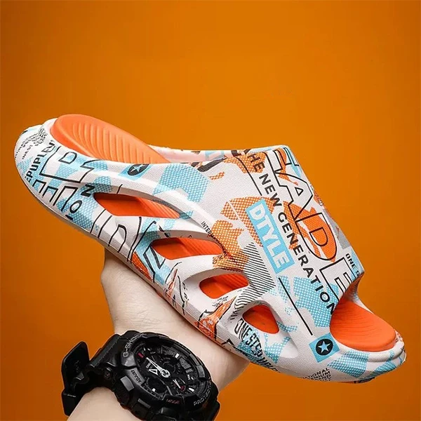 Hollow Multi Design Soft Thick Bottom Non-Slip Women Summer Outdoor Casual Wear